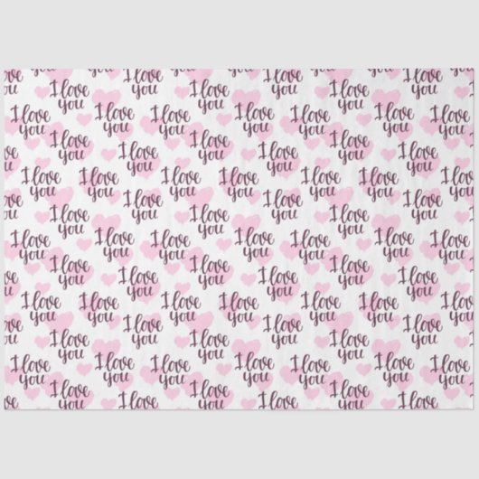 私はあなたを愛するティッシュペーパー 薄葉紙 (正面)