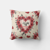 私はあなたを愛するハートクッション クッション (正面)