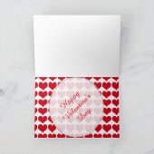 私はあなたを愛するハート~バレンタインデー シーズンカード (内部)