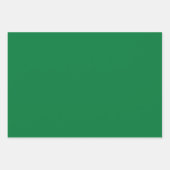 私はあなたを愛するバレンタイングリーンハートストライプ ラッピングペーパーシート (正面2)