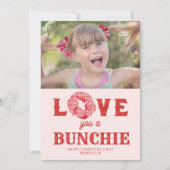 私はあなたを愛するバンチエパニーバレンタイン カード (正面)