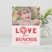 私はあなたを愛するバンチエパニーバレンタイン カード (スタンド正面)