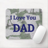 私はあなたを愛するパパマウスパッド マウスパッド (マウス)