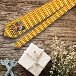 私はあなたを愛するパパ写真明るい黄色 ネクタイ