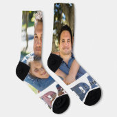 私はあなたを愛するパパ引用文2つの父と子供の写真 ソックス (右)