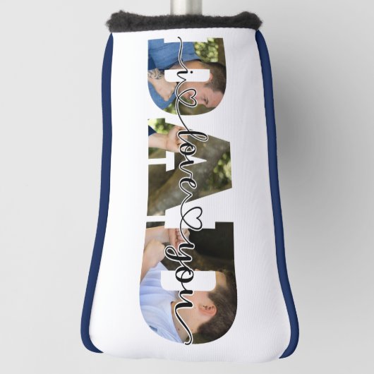 私はあなたを愛するパパ父と息子スペアリング家族写真G ゴルフヘッドカバー (回転90)