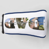 私はあなたを愛するパパ父と息子スペアリング家族写真G ゴルフヘッドカバー (正面)