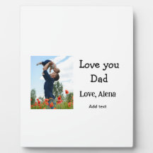 私はあなたを愛するパパ父の日エレガント追加フォト文字