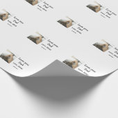 私はあなたを愛するパパ父の日エレガント追加フォト文字 ラッピングペーパー (角)