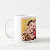 私はあなたを愛するパパ父の日ギフトコーヒーマグ コーヒーマグカップ (左)