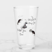 私はあなたを愛するパパ、魚釣りルアー。 タンブラーグラス (裏面)