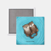 私はあなたを愛するマグネット マグネット (正面/裏面)