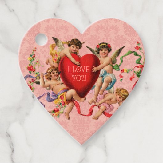 私はあなたを愛するメッセージカード フェイバータグ (正面)