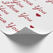 私はあなたを愛するラッピング紙 ラッピングペーパー (角)