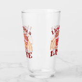 私はあなたを愛するラテ | かわいいコーヒーカッププン タンブラーグラス (左)
