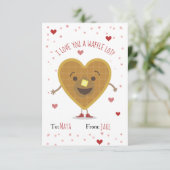 私はあなたを愛するワッフルロットハートキッズバレンタイン (スタンド正面)