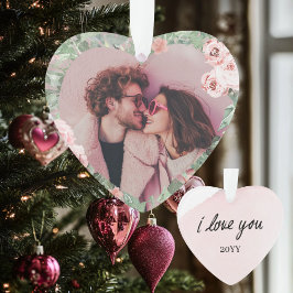 私はあなたを愛するヴァレンティーンズデイハートシェイプオーナメント オーナメント
