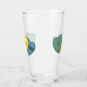 私はあなたを愛するヴィンテージバレンタイン タンブラーグラス (左)