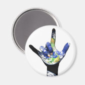 私はあなたを愛する地球の磁石 マグネット (正面/裏面)