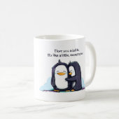 私はあなたを愛する小さなペンギン – Mug コーヒーマグカップ (正面右)