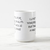 私はあなたを愛する性格、ギフト モーフィングマグカップ (中央)