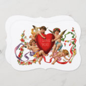 私はあなたを愛する招待状 招待状 (正面/裏面)