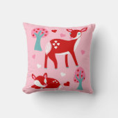 私はあなたを愛する格別にバレンタインデー クッション (正面)