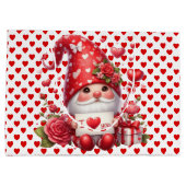 私はあなたを愛する格言 ラージペーパーバッグ (裏面)