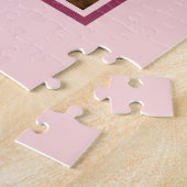 私はあなたを愛する白い花ジグソーパズル ジグソーパズル (側面)