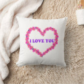 私はあなたを愛する装飾用クッション クッション (ブランケット)