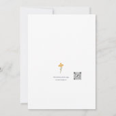 私はあなたを愛する記念日バレンタインデーフラットカード 案内状 (裏面)