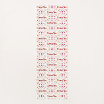 私はあなたを愛する赤いハート金ゴールドリボンバレンタインデン2側