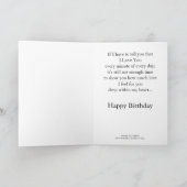 私はあなたを愛する24/7 カード (内部)