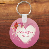 私はあなたを愛する5Aキーチェーン キーホルダー (正面)