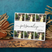 私はあなたを愛する6つのフォトコラージュカスタムのギフトプラーク フォトプラーク (側面)