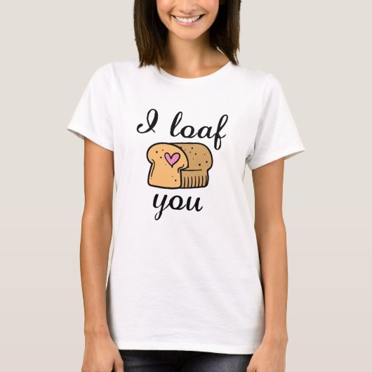 私はあなたを愛する Tシャツ (正面)