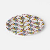 私はあなたを愛するLicorice Allsortsバレンタインデーお菓子 ペーパープレート (アングル)