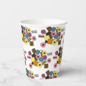 私はあなたを愛するLicorice Allsortsバレンタインデーお菓子 紙コップ (裏面)