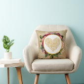 私はあなたを愛ファンシーし華美る金のハートI クッション (椅子)