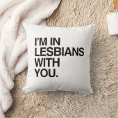 私はあなたを持つレズビアンに- .pngです クッション (ブランケット)