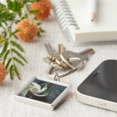 私はあなたを持つ蜂常にinscriptedキーホルダーを キーホルダー (側面)