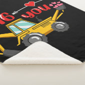 私はあなたを掘るバックホバレンタイン シェルパブランケット (3/4)