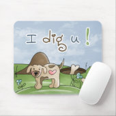 私はあなたを掘るマウスパッド マウスパッド (マウス)