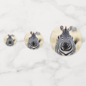 私はあなたを探しているゼブラの写真と文字 コンフェッティ (正面)