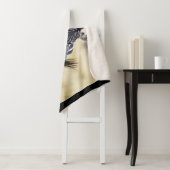 私はあなたを探しているゼブラの写真と文字 シェルパブランケット (インサイチュ)