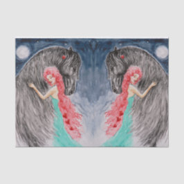 私はあなたを月とバックティッシュペーパーに愛している 薄葉紙