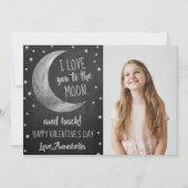 私はあなたを月とバックバレンタインデーに愛している シーズンカード (正面)