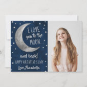 私はあなたを月とバックバレンタインデーに愛している シーズンカード (正面)