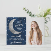 私はあなたを月とバックバレンタインデーに愛している シーズンカード (スタンド正面)