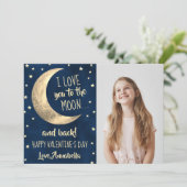 私はあなたを月とバックバレンタインデーに愛している シーズンカード (スタンド正面)
